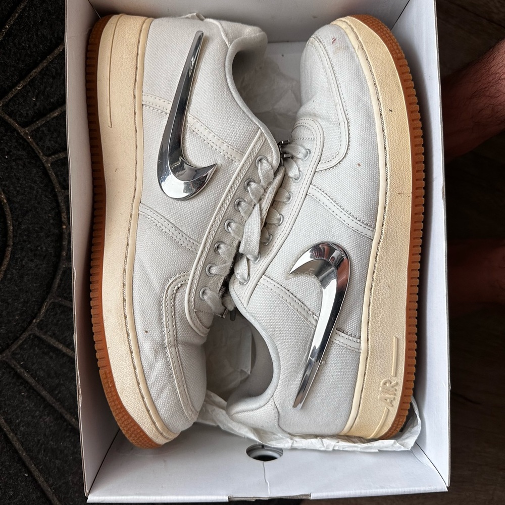 Nike Air Force 1 Low Travis Scott Sail